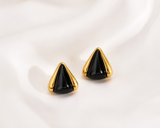 Noir earings